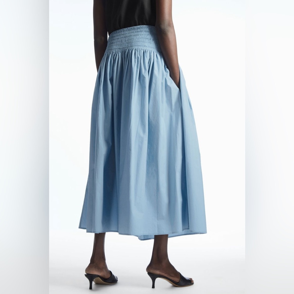 COS Smocked Midi Skirt - Picture 10 of 10